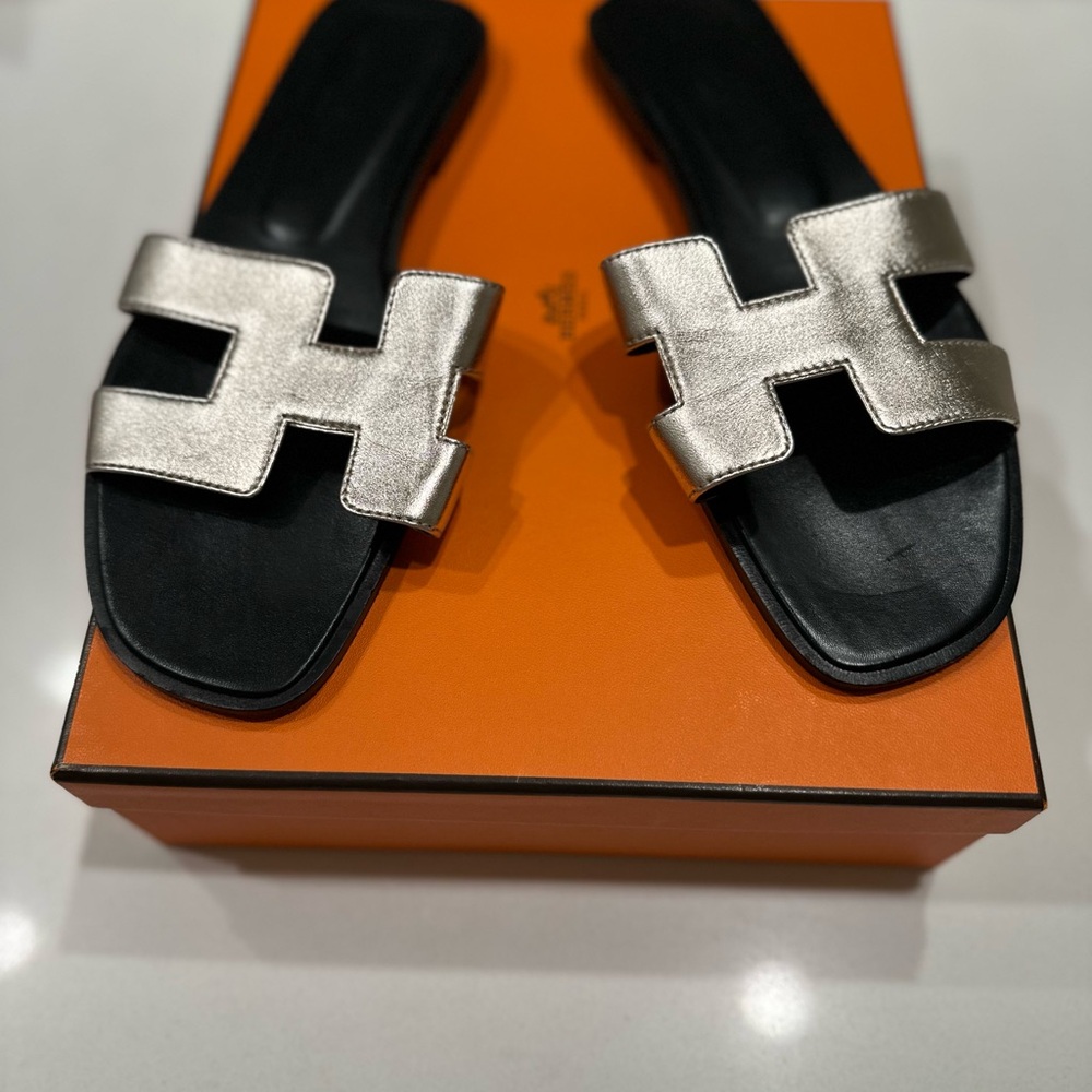 Hermes Oran Sandals